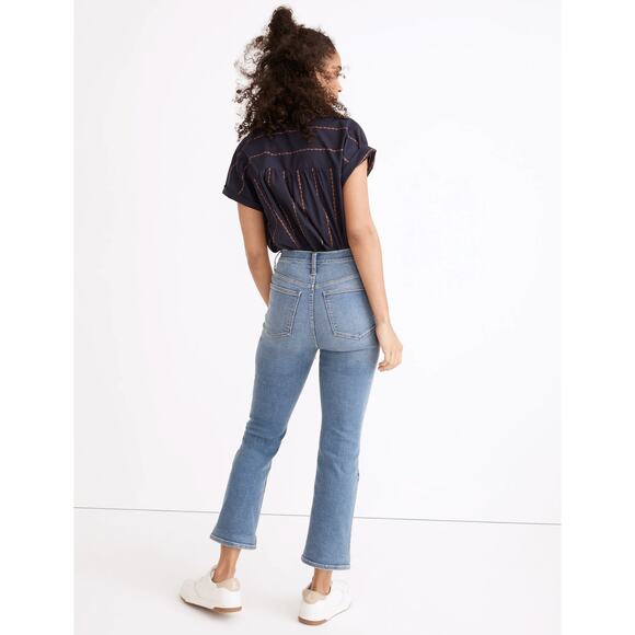 MADEWELL Cali Demi-Boot Jeans in Dorrance Wash Size 26 - Picture 2 of 9